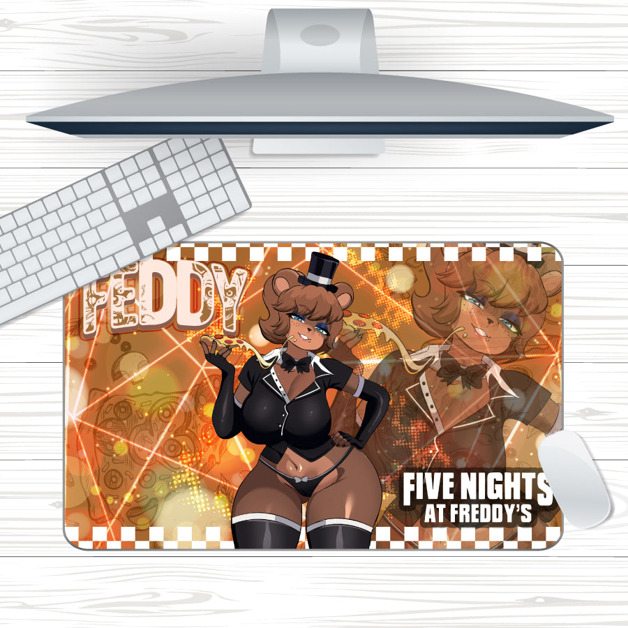 Anime Waifu Freddy Mousepad
