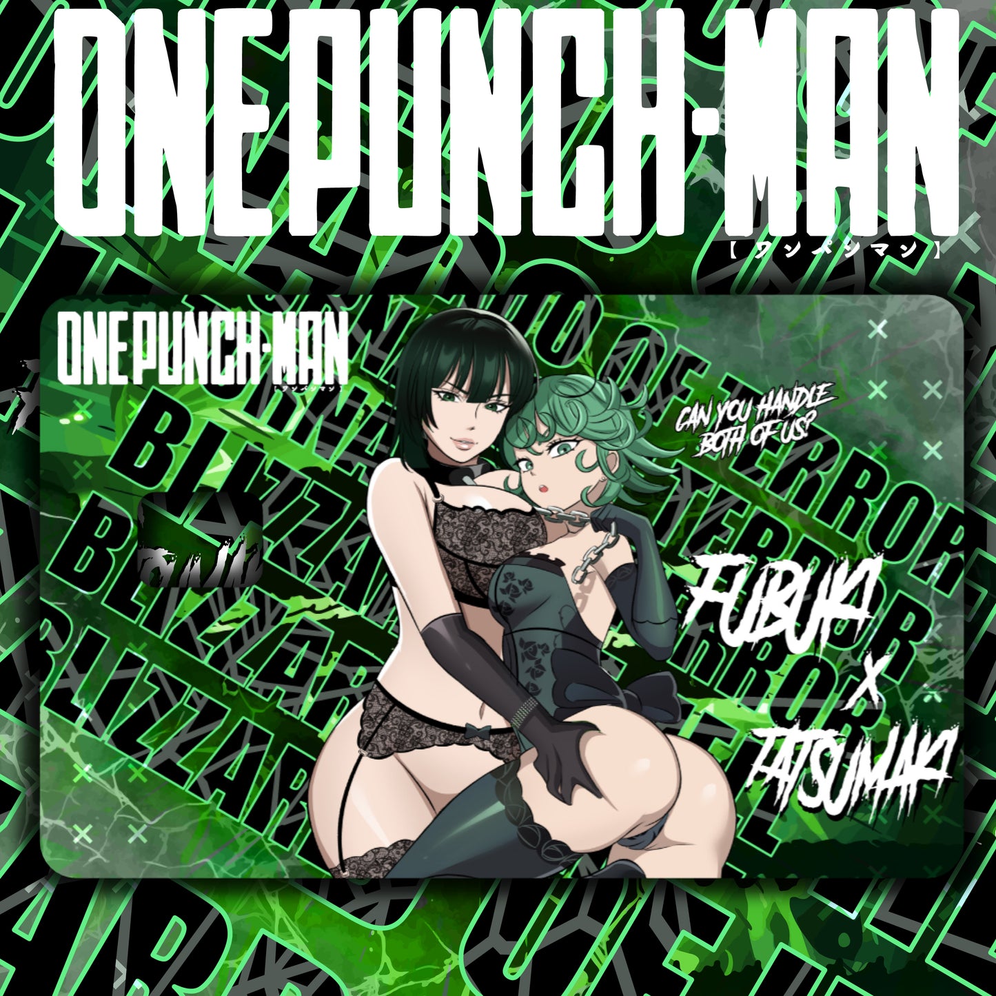 Fubuki & Tatsumaki Credit Card Skin