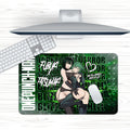 Anime Waifu Fubuki and Tatsumaki Mousepad