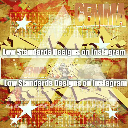 Gemma <3 MHW Windshield Banner