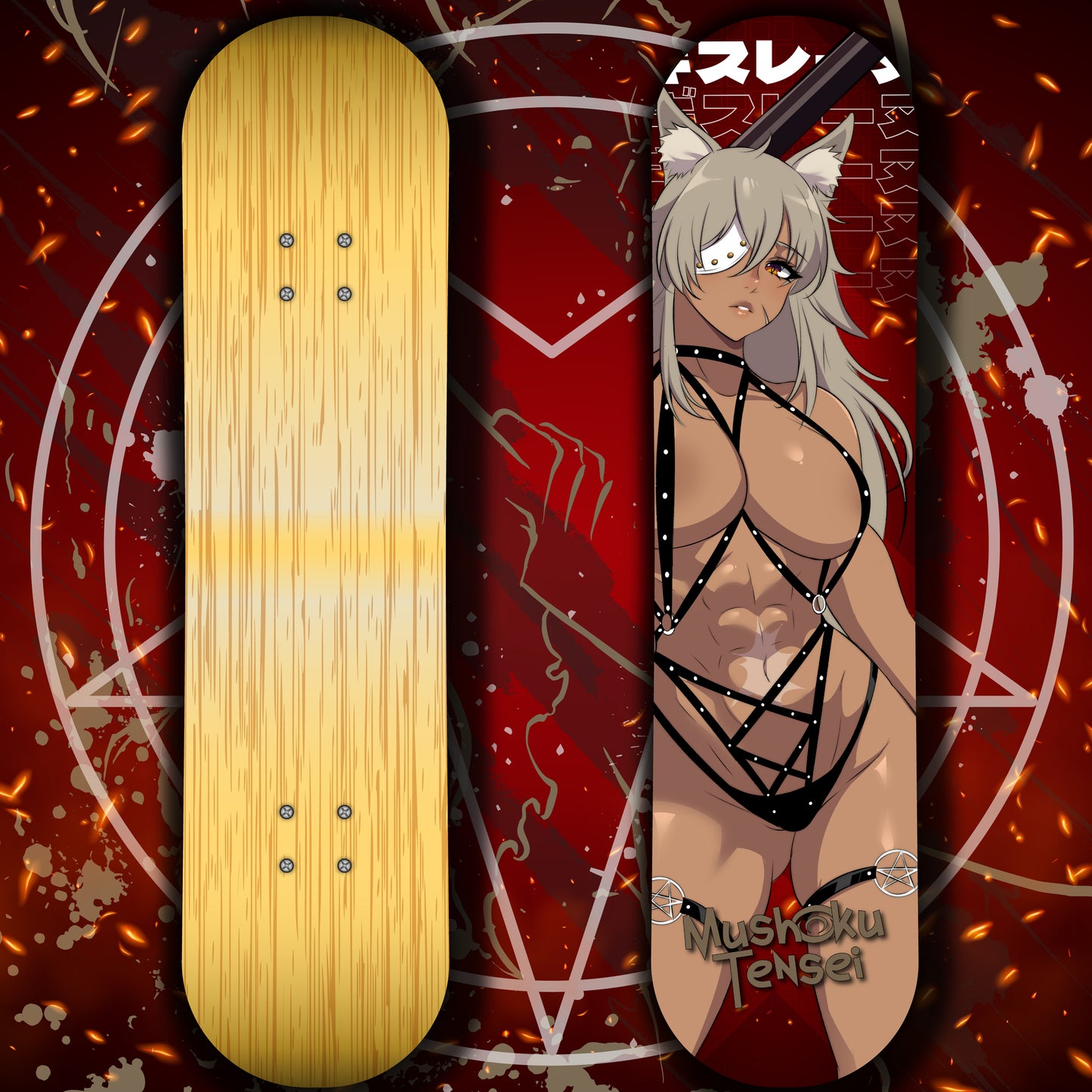 Ghislaine Dedoldia Skate Deck