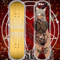 Anime Waifu Skate Deck Ghislaine