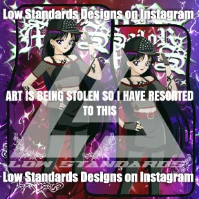 Goth Sailor Guardian Mars Car Mats