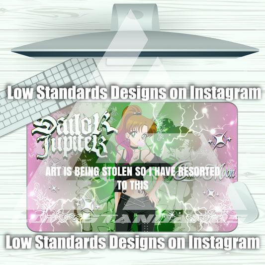 Goth Sailor Guardian Jupiter Mousepad