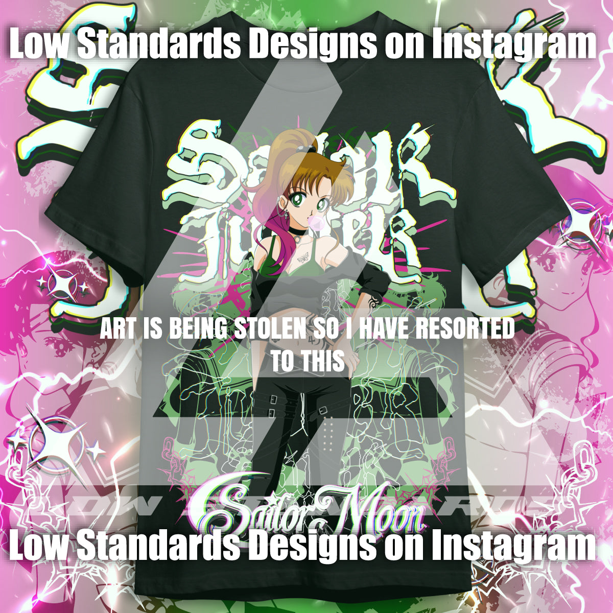 Goth Sailor Guardian Jupiter<3 Shirt & Hoodie