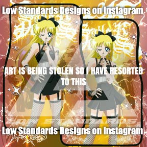 Goth Sailor Guardian Venus Car Mats