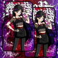 Anime Waifu Car Mats Goth Guardian Mars