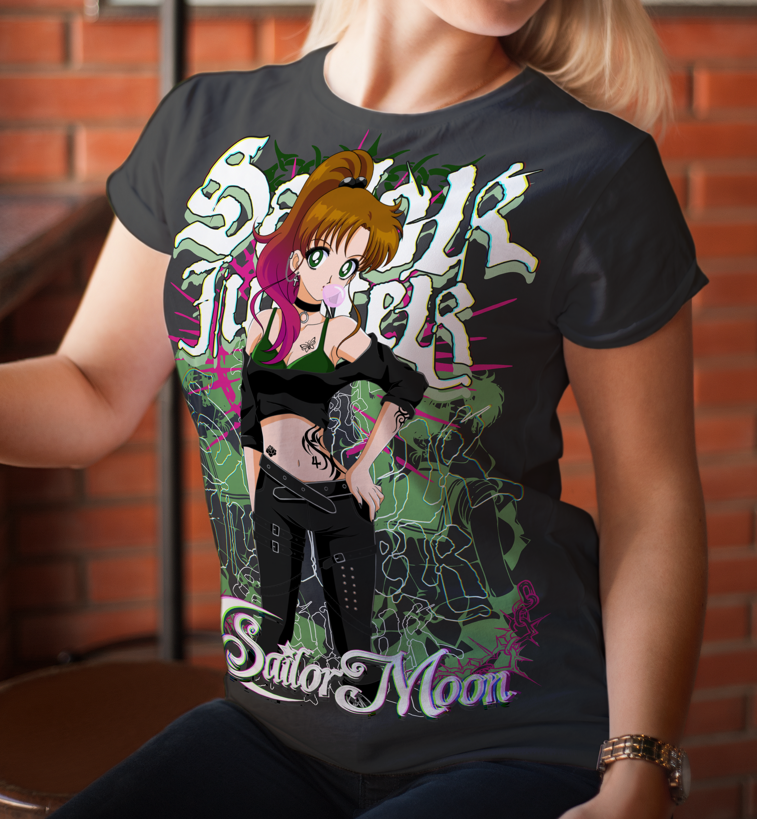 Screen Printed Apparel Goth Guardian Jupiter