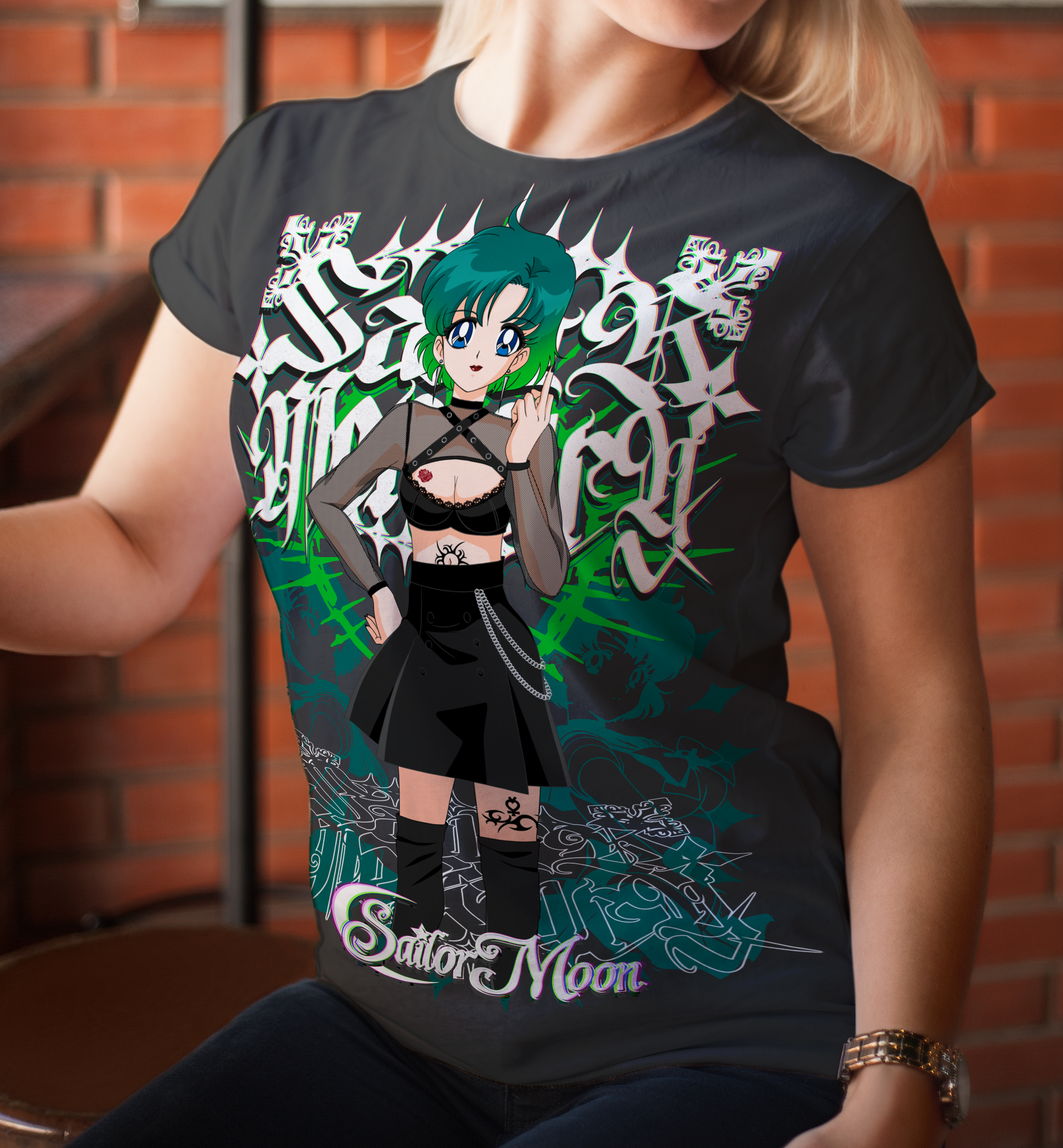 Screen Printed Apparel Goth Guardian Mercury