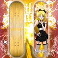 Anime Waifu Skate Deck Goth Guardian Venus