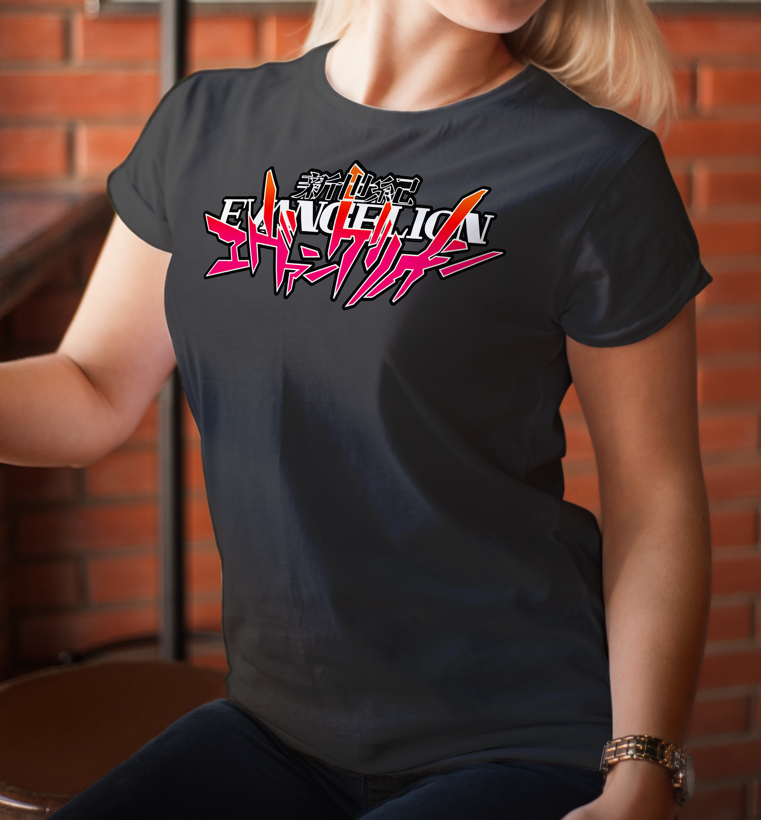 Screen Printed Apparel Gundam Eva 01