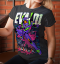 Screen Printed Apparel Gundam Eva 01