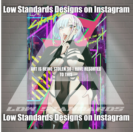 Cyberpunk Lucy Poster / Wall Banner