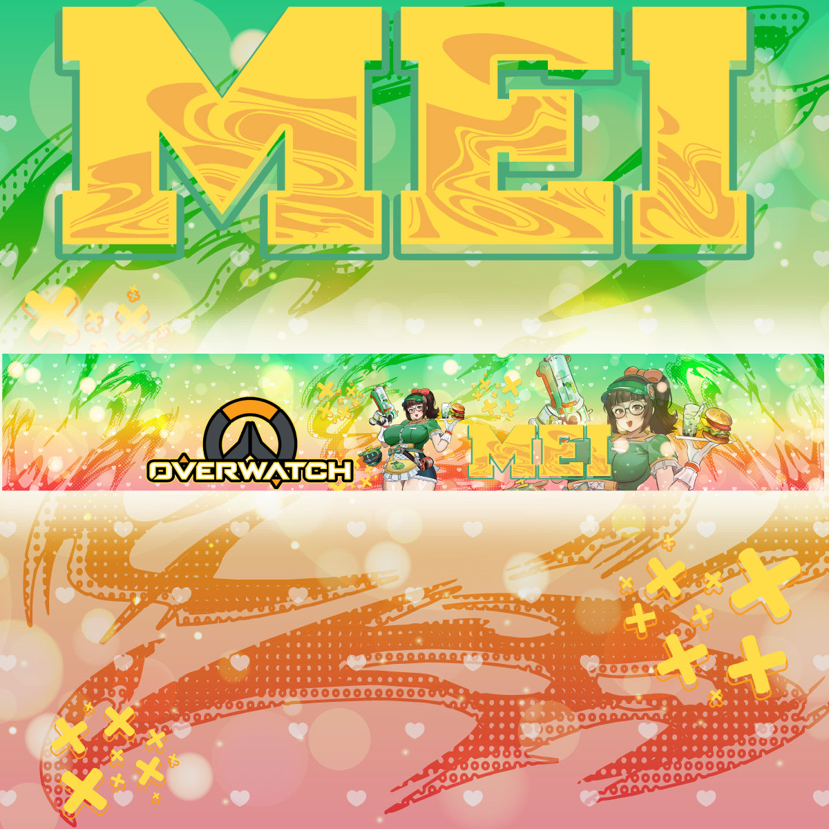 Vehicle Windshield Banner Honeydew Mei