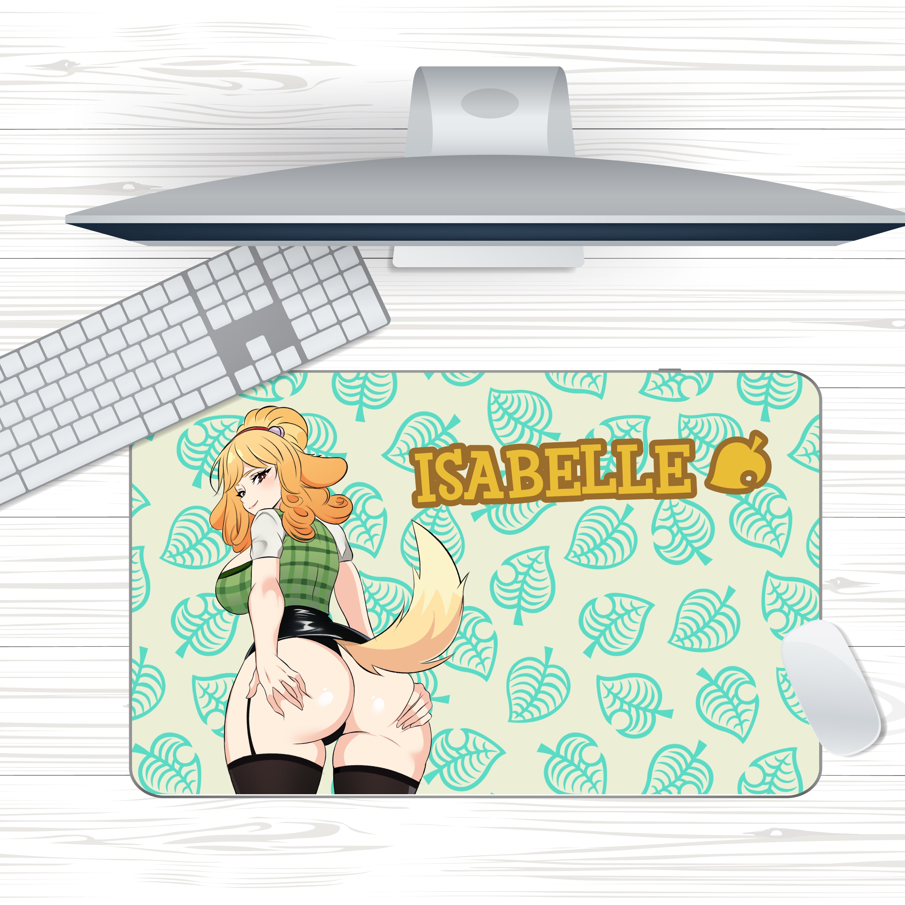 Anime Waifu Isabelle Mousepad