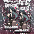 Anime Waifu Car Mats ZZZ Jane Doe