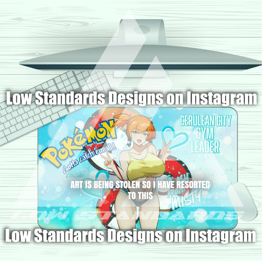 Pokemon Seductive Misty  Mousepad