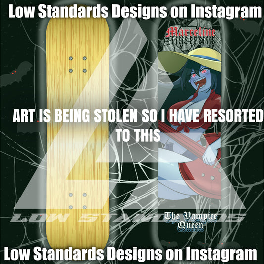 Marceline the Vampire Queen Skate Deck