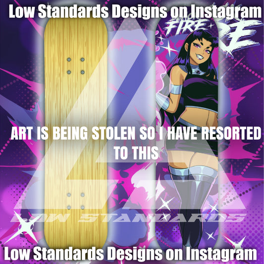 Blackfire <3 Skate Deck