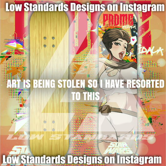 Seductive Padme Amidala Skate Deck