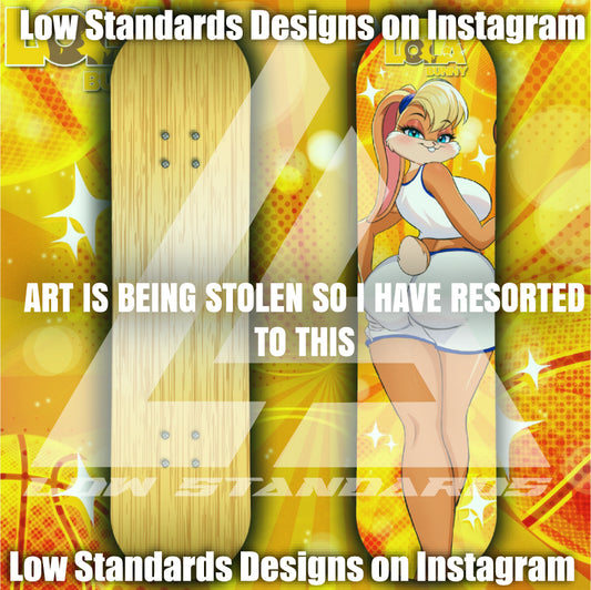 Space Jam Lola Bunny Skate Deck