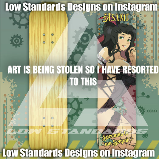 Succubus Asami Skate Deck