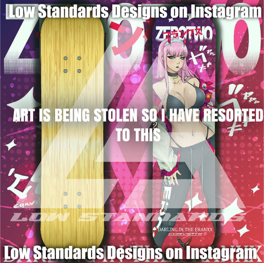 Zero Two C8 Edition Skate Deck