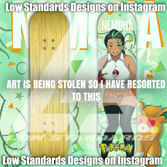 Big Biddies Nemona <3 Skate Deck