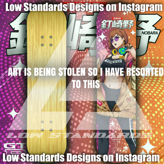 Street Babe Nobara Skate Deck