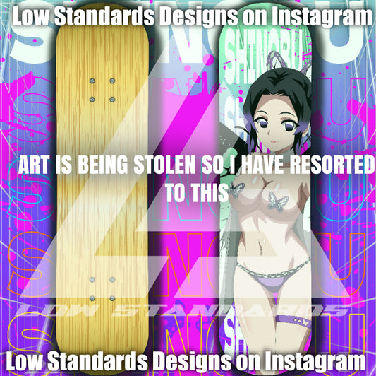 Sexy Hashira Shinobu <3 Skate Deck