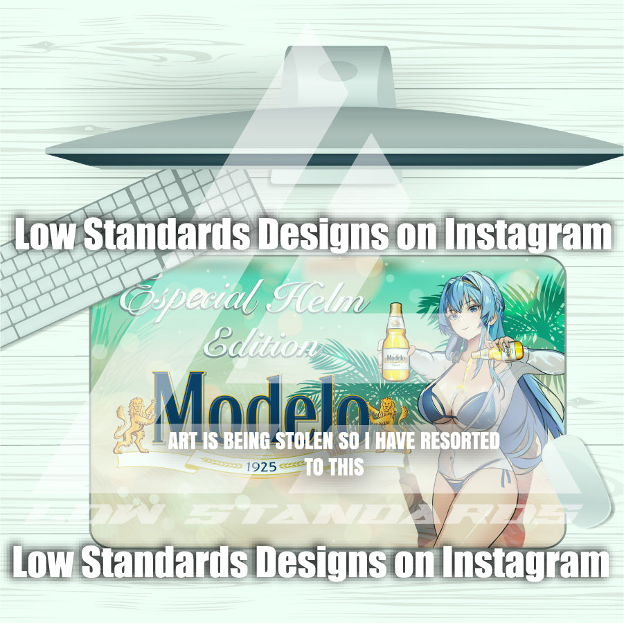 Summer Time Helm Mousepad