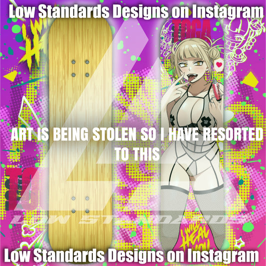 Seductive Himiko Toga <3 Skate Deck