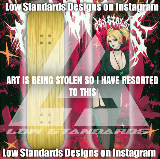 The Hex Girls Dusk <3 Skate Deck