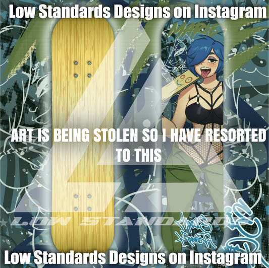 BDSM Marie Kanker Skate Deck