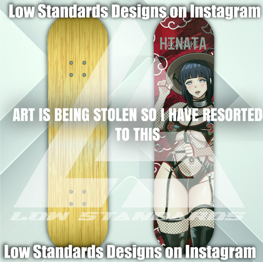 Akatsuki Hinata Skate Deck