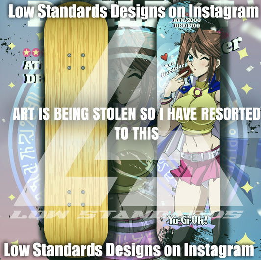 Yu-Gi-Oh! Tea Gardner Skate Deck