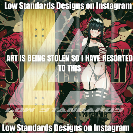 Thorn Princes Yor Forger <3 V2 Skate Deck