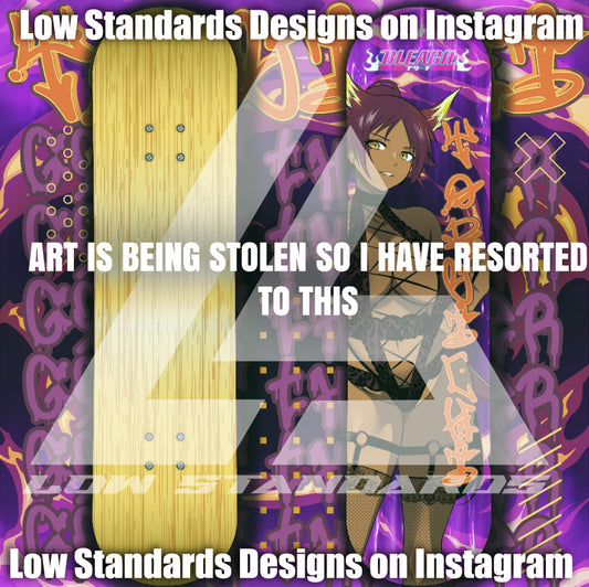 Bleach Yoruichi Skate Deck
