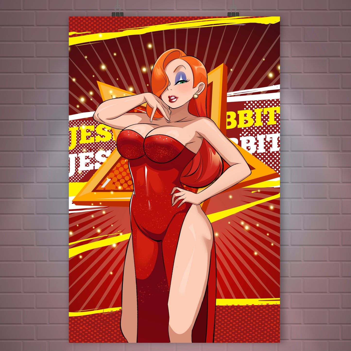 Jessica Rabbit Poster / Wall Banner