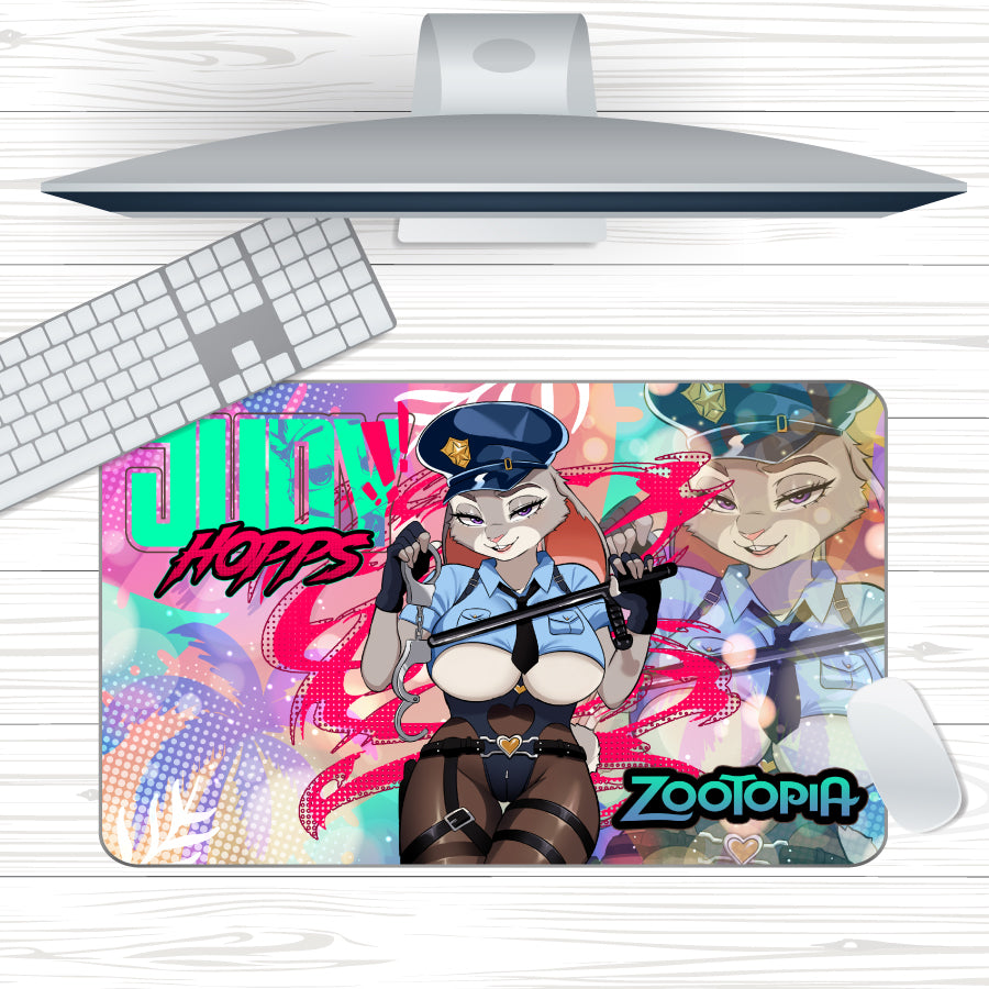 Anime Waifu Judy Hopps Mousepad