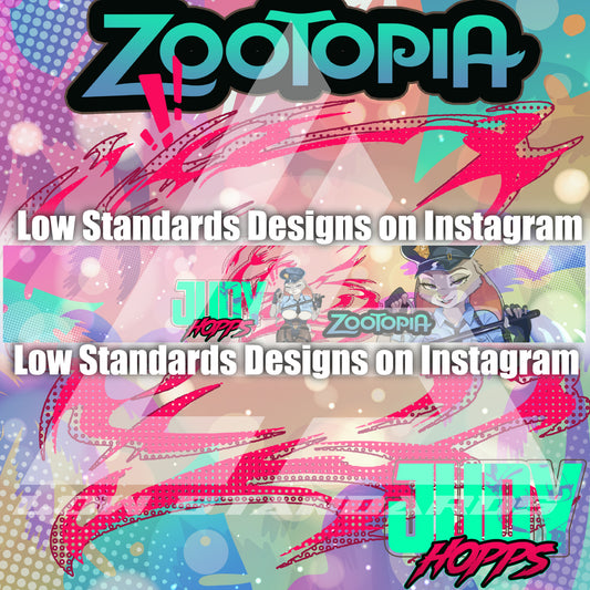 Seductive Officer Judy Hopps <3 Windshield Banner