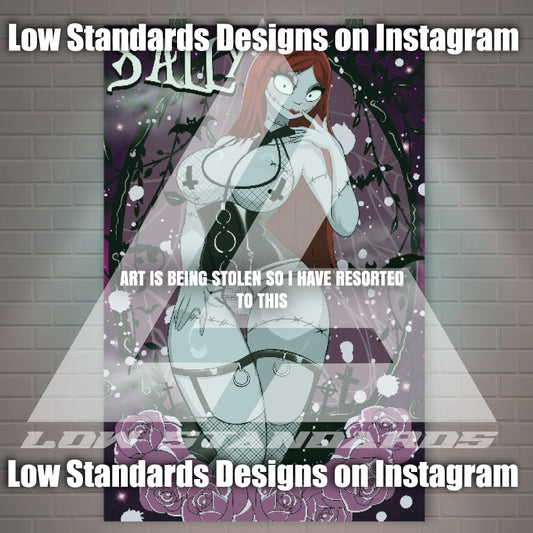 Seductive Sally Skellington <3 Poster / Wall Banner