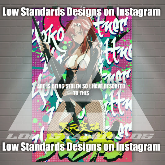 Yoko Littner <3 Poster / Wall Banner