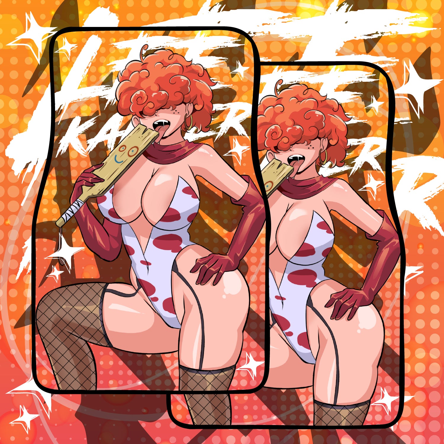Anime Waifu Car Mats Lee Kanker