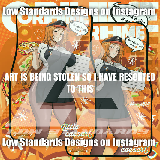 Little Caesars Delivery Girl Orihime Inoue Car Mats