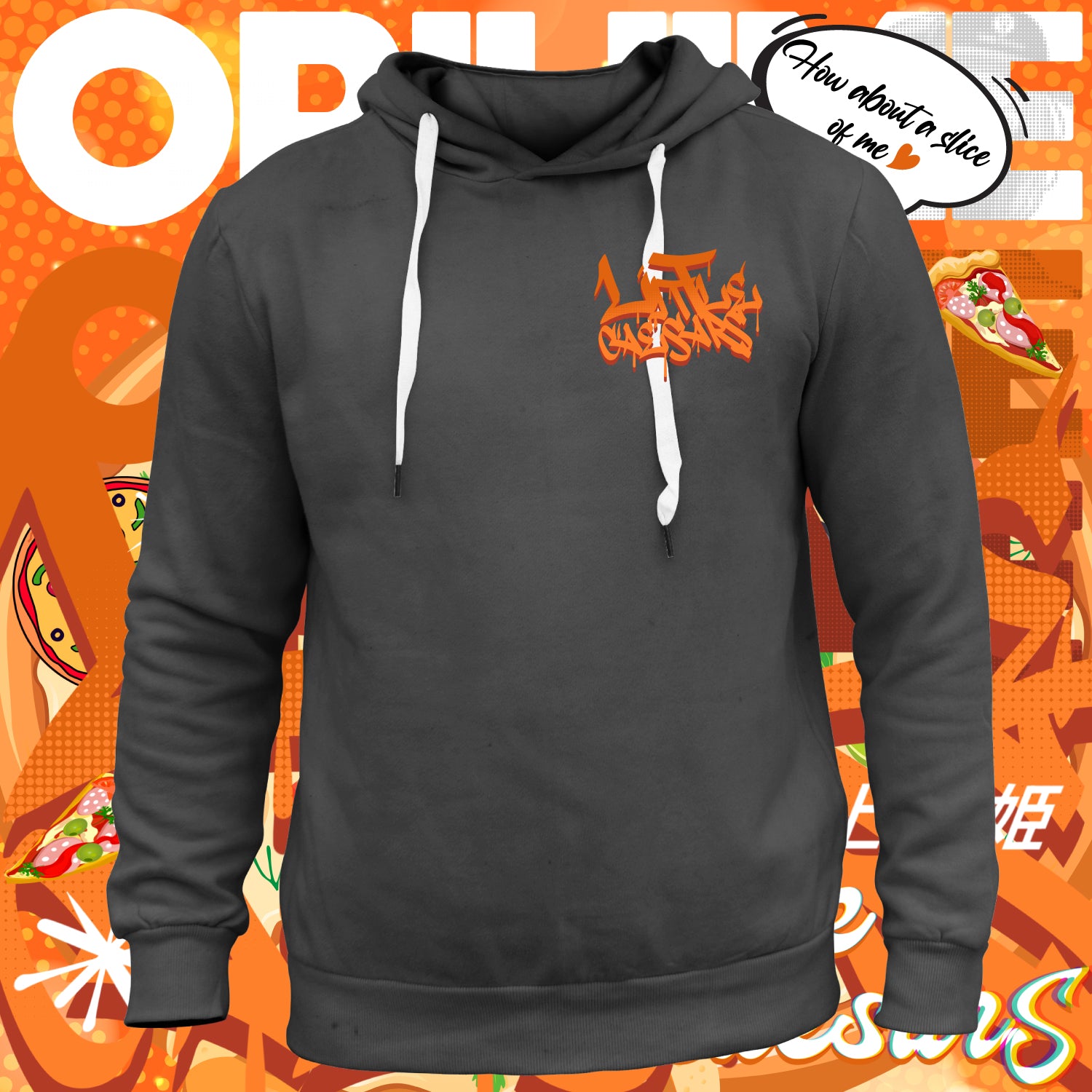 Screen Printed Apparel Pizza Orihime Inoue