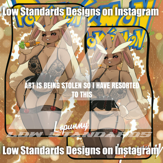 Seductive Lopunny<3 Car Mats