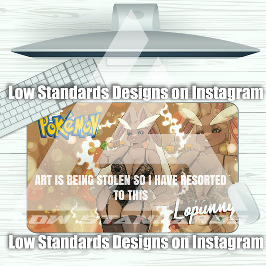 Seductive Lopunny<3 Mousepad