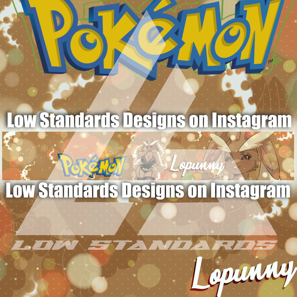 Seductive Lopunny<3 Windshield Banner