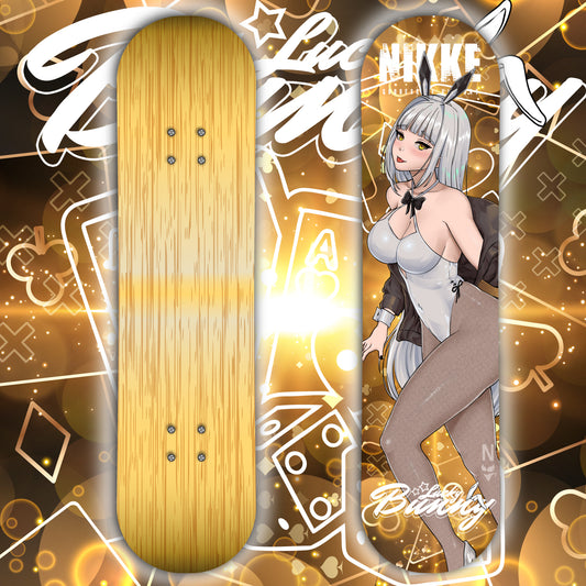 Lucky Bunny Blanc <3 Skate Deck